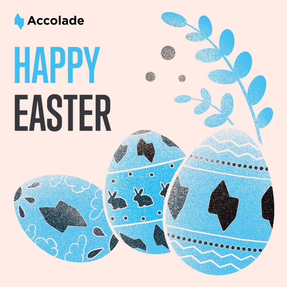 Zdrowych i wesołych Świąt Wielkanocnych życzy Grupa Accolade!