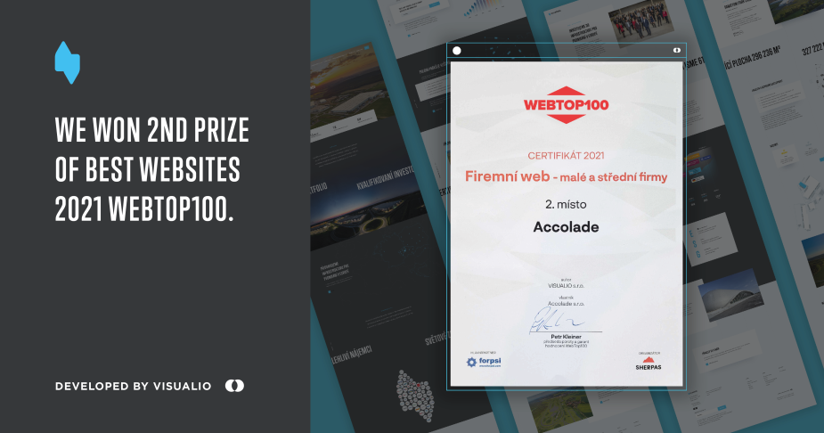 ACCOLADE.EU SECOND IN THE WEBTOP100 COMPETITION.