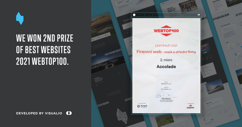 ACCOLADE.EU NA DRUGIM MIEJSCU W KONKURSIE WEBTOP100.