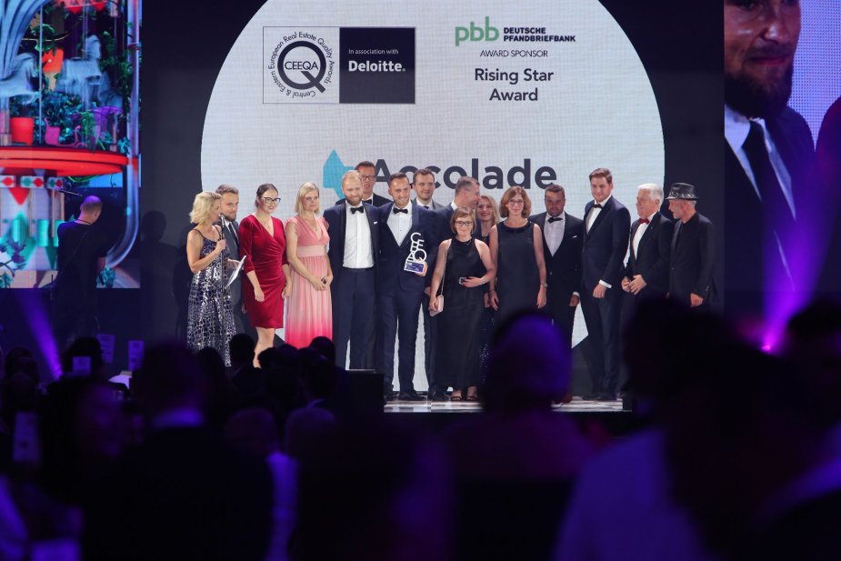 Společnost Accolade získala ocenění CEEQA Rising Star Award Společnost Accolade získala ocenění CEEQA Rising Star Award