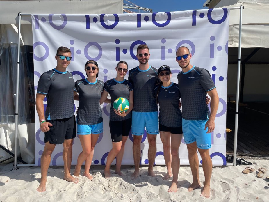 We participated again in the JLL Beach volleyball charity tournament!