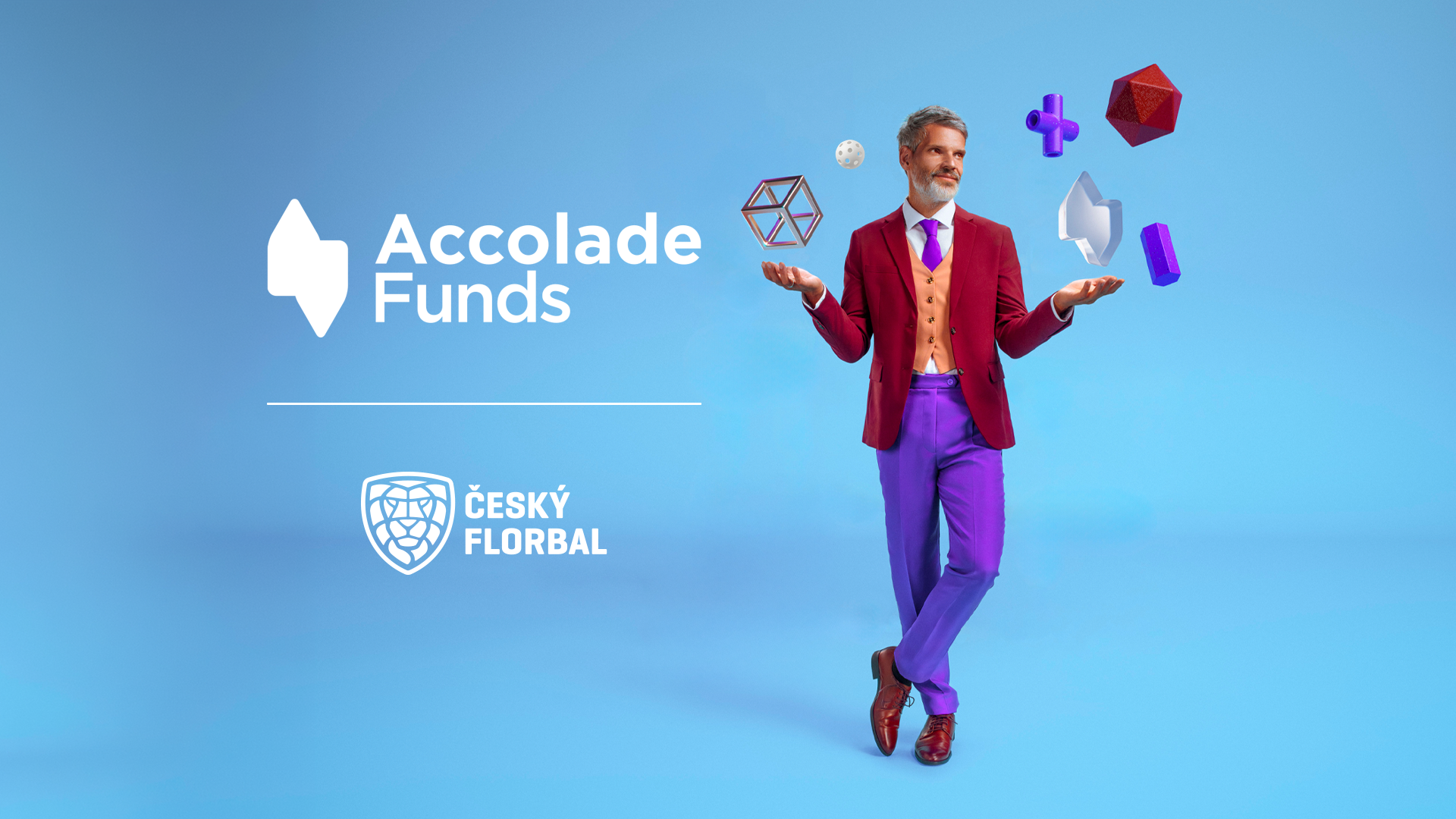 Accolade Funds se stává oficiálním partnerem Českého florbalu