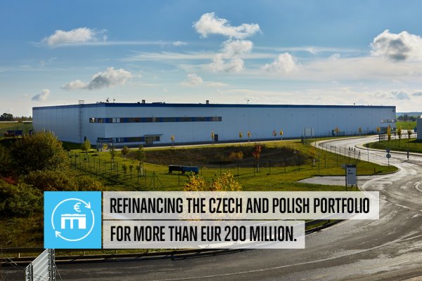 Accolade refinanced the Czech and Polish industrial real estate portfolio for more than EUR 200 million.