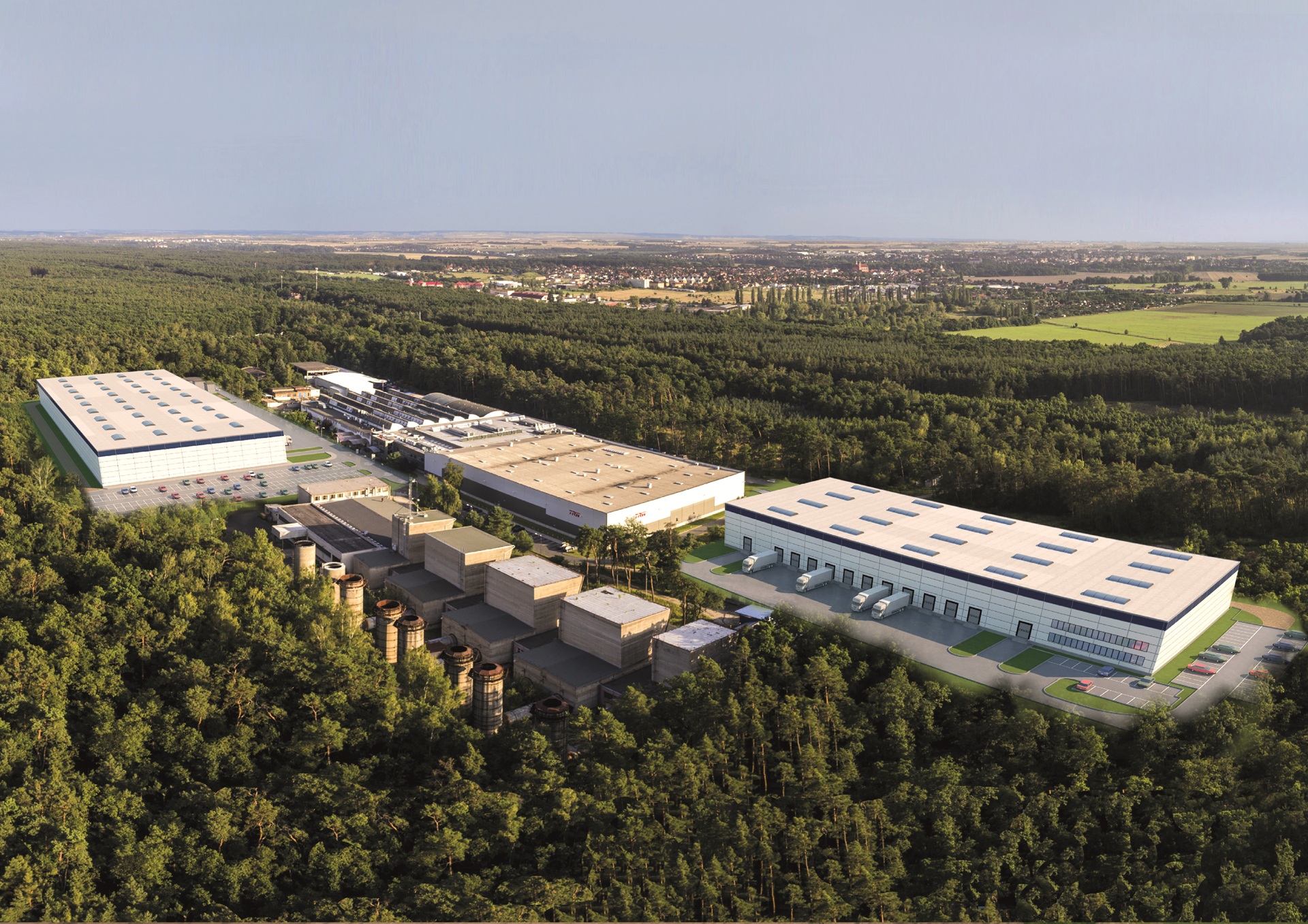 Buildings distribution placeholder