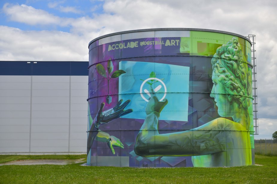 New Mural in Accolade Industrial Art portfolio