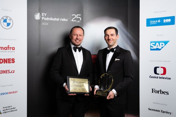 Milan Kratina and Zdeněk Šoustal Named Entrepreneurs of the Year 2024 in the Czech Republic